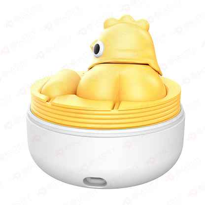 Cute Chick Clit Sucking Vibrator
