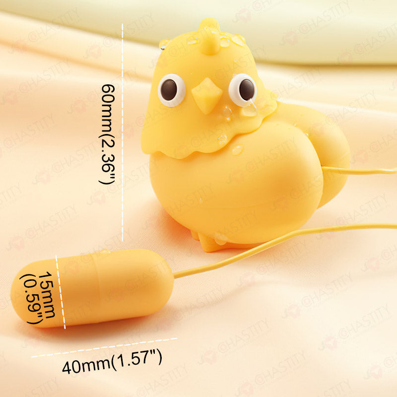 Cute Chick Clit Sucking Vibrator