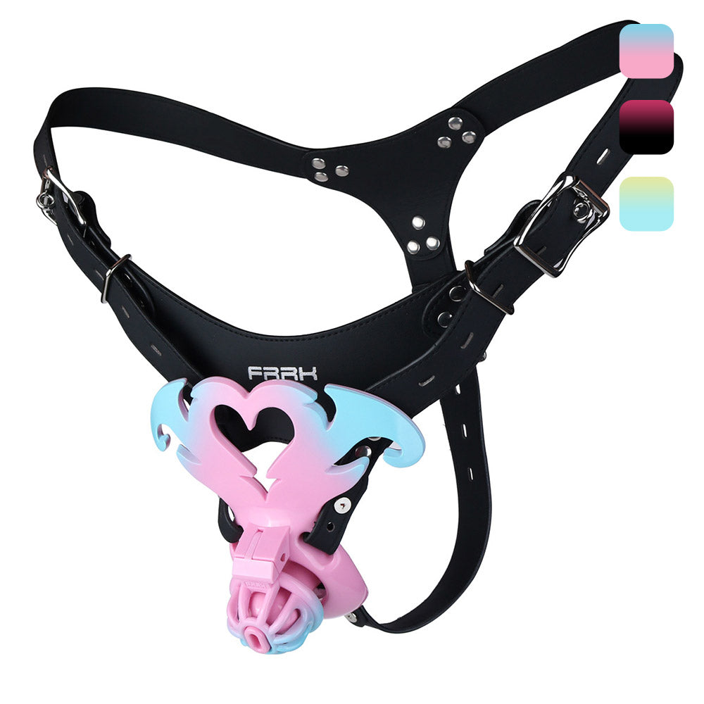 Demon's Wings Grace Chastity Cage (Removable Inverted Component)