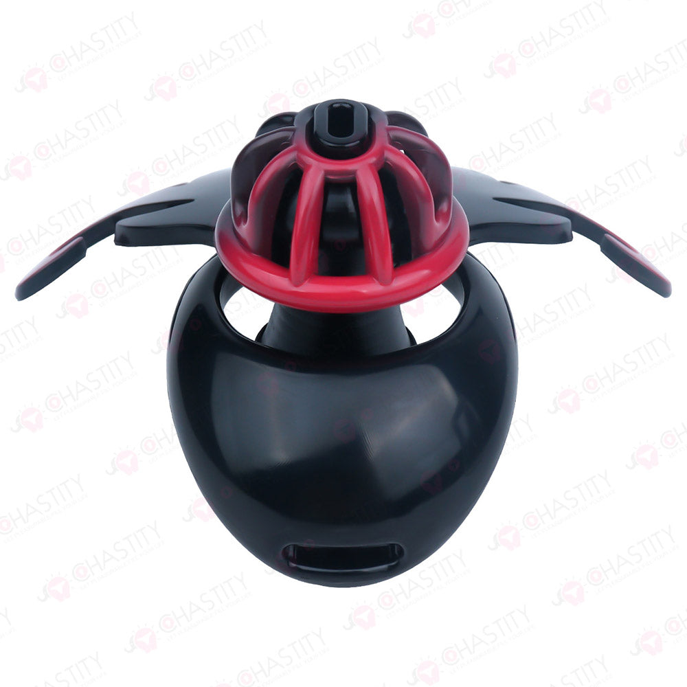 Demon's Wings Grace Chastity Cage (Removable Inverted Component)