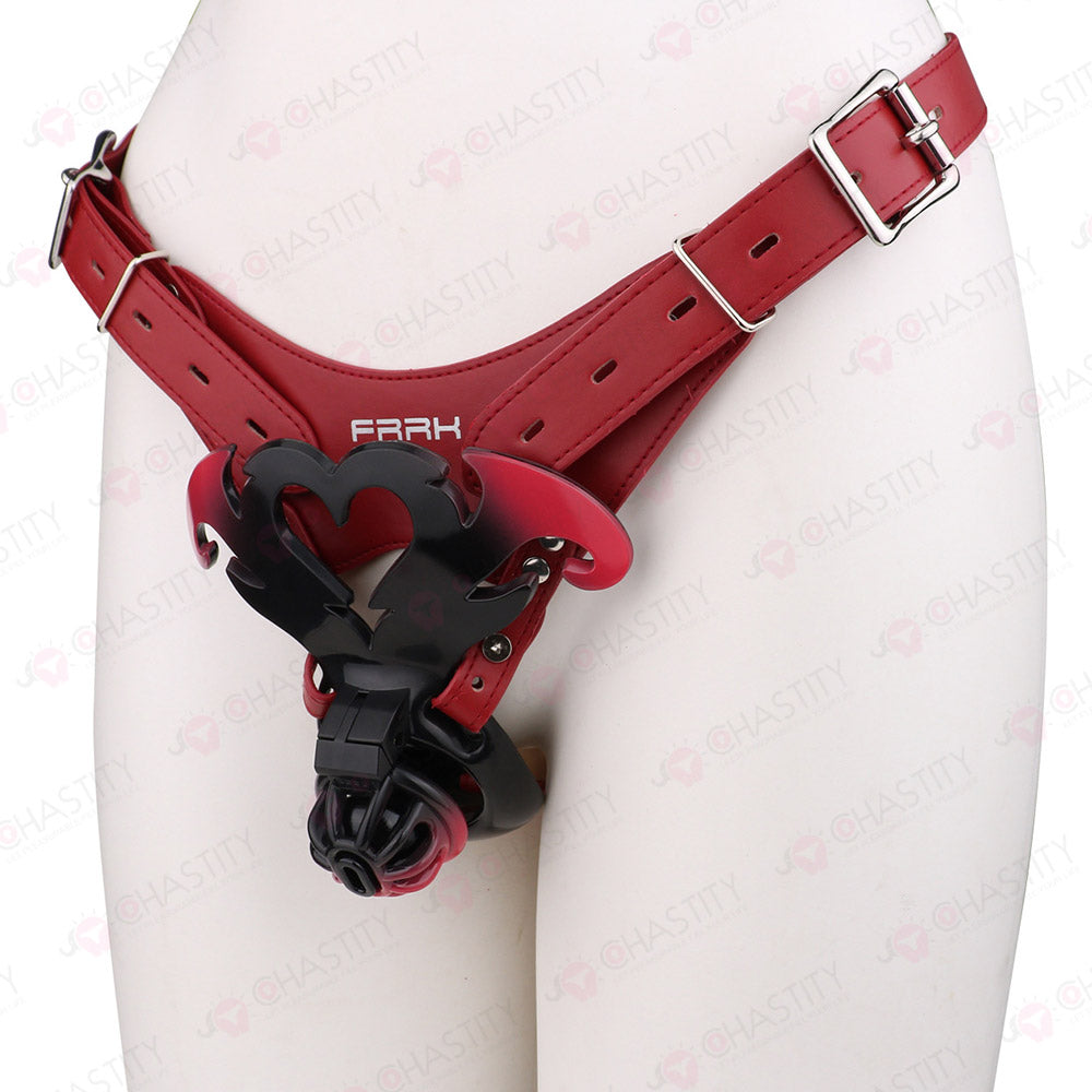 Demon's Wings Grace Chastity Cage (Removable Inverted Component)