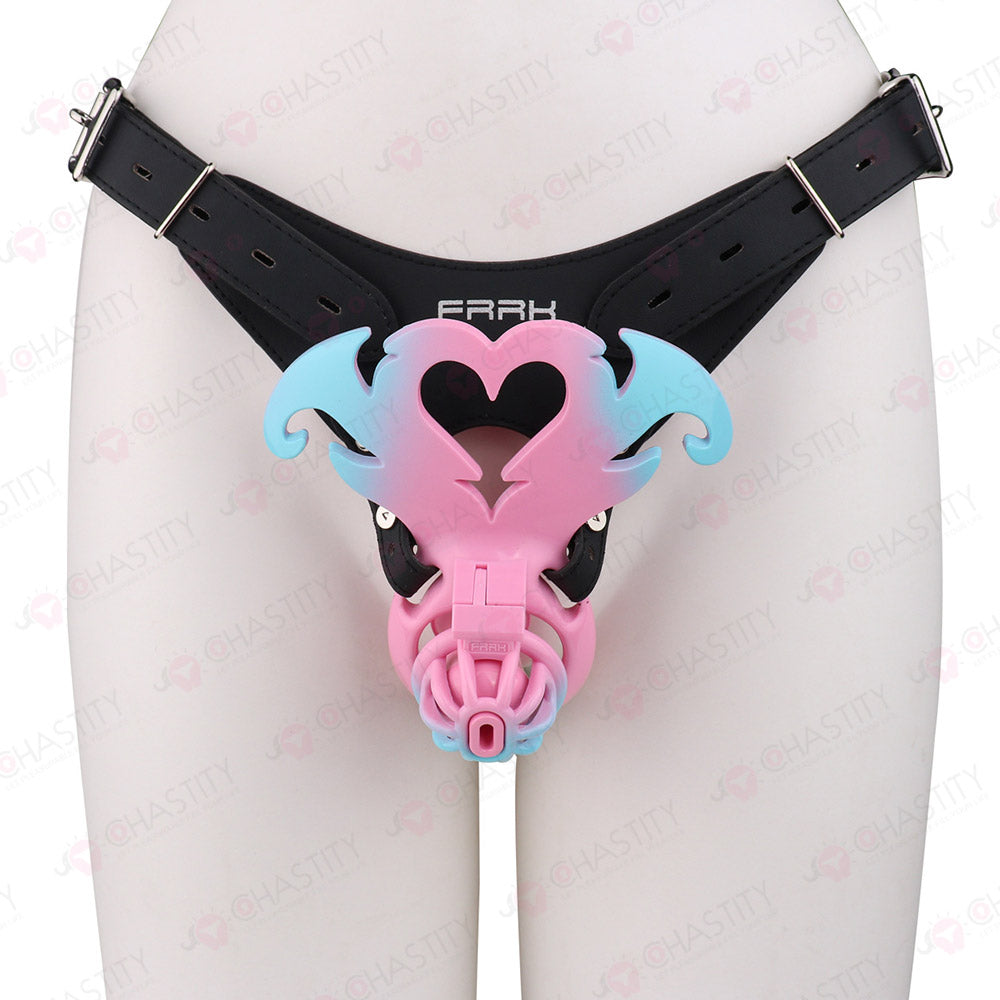 Demon's Wings Grace Chastity Cage (Removable Inverted Component)