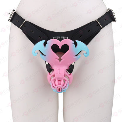 Demon's Wings Grace Chastity Cage (Removable Inverted Component)