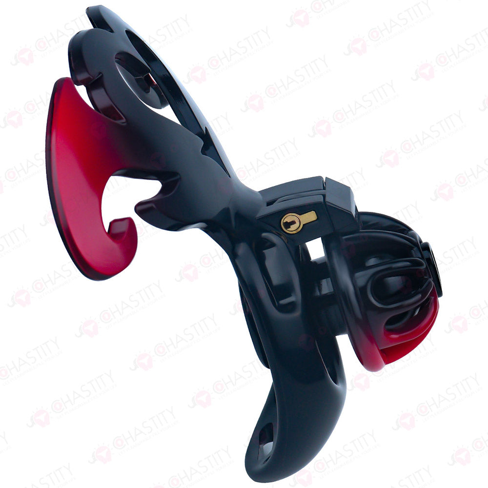 Demon's Wings Grace Chastity Cage (Removable Inverted Component)