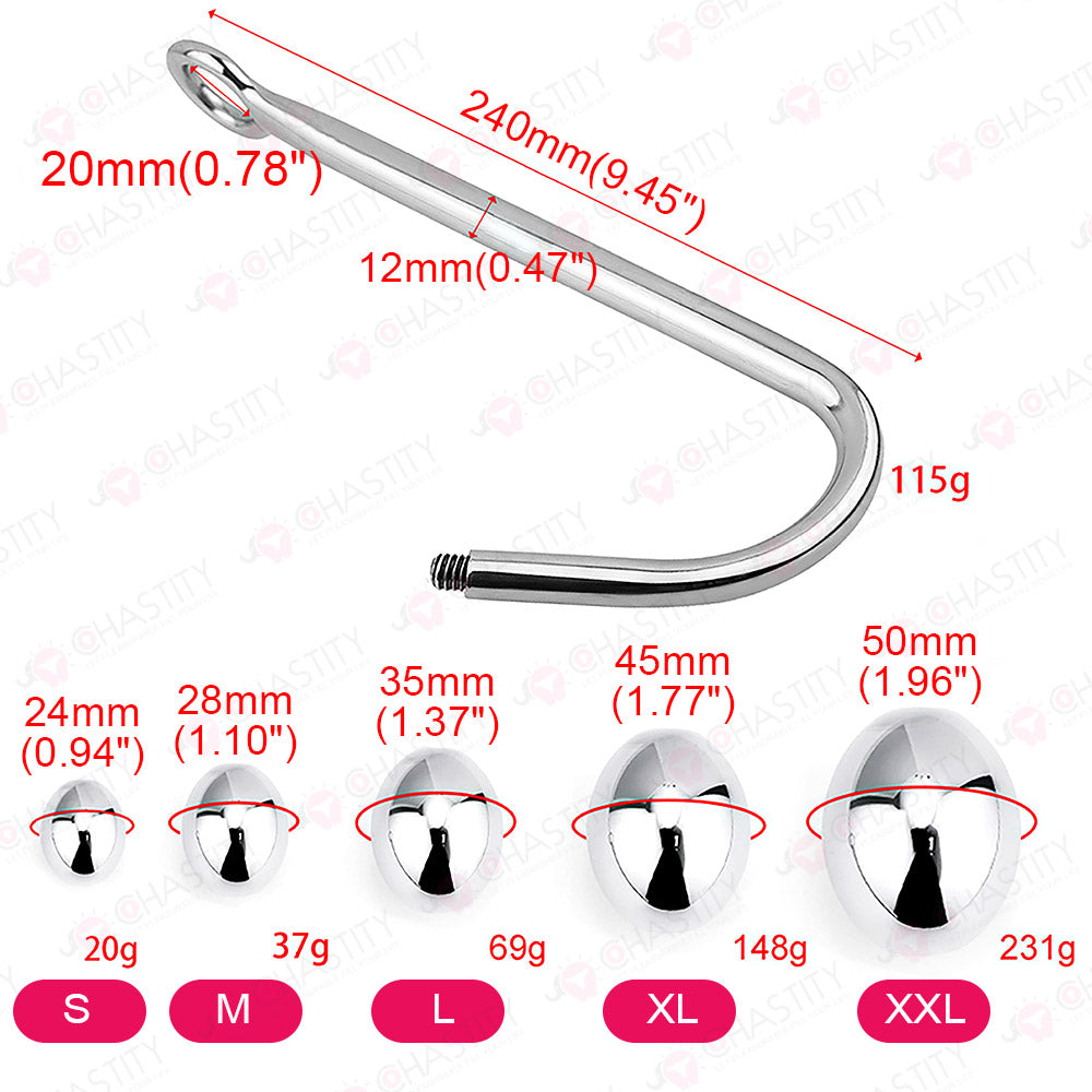 Detachable Anal Hook Training