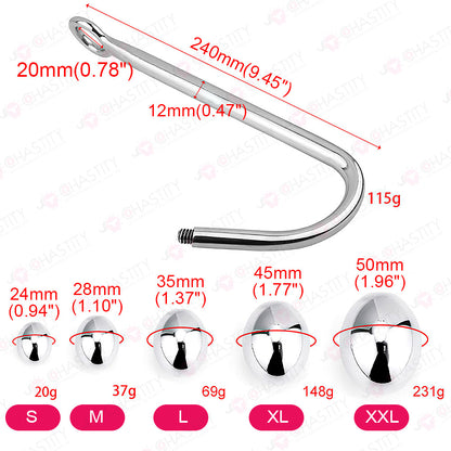 Detachable Anal Hook Training