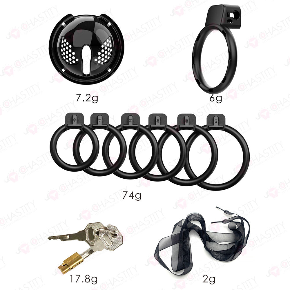 Detachable Multi-Functional Nano Chastity Cage