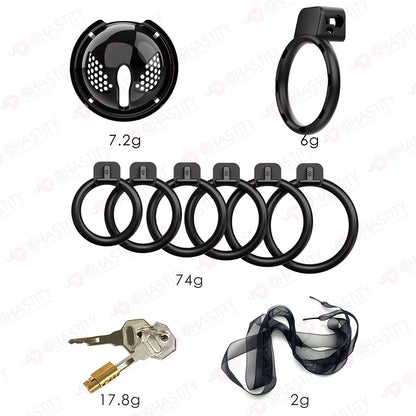 Detachable Multi-Functional Nano Chastity Cage