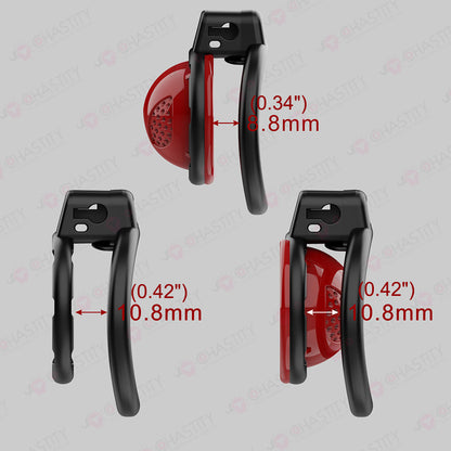 Detachable Multi-Functional Nano Chastity Cage