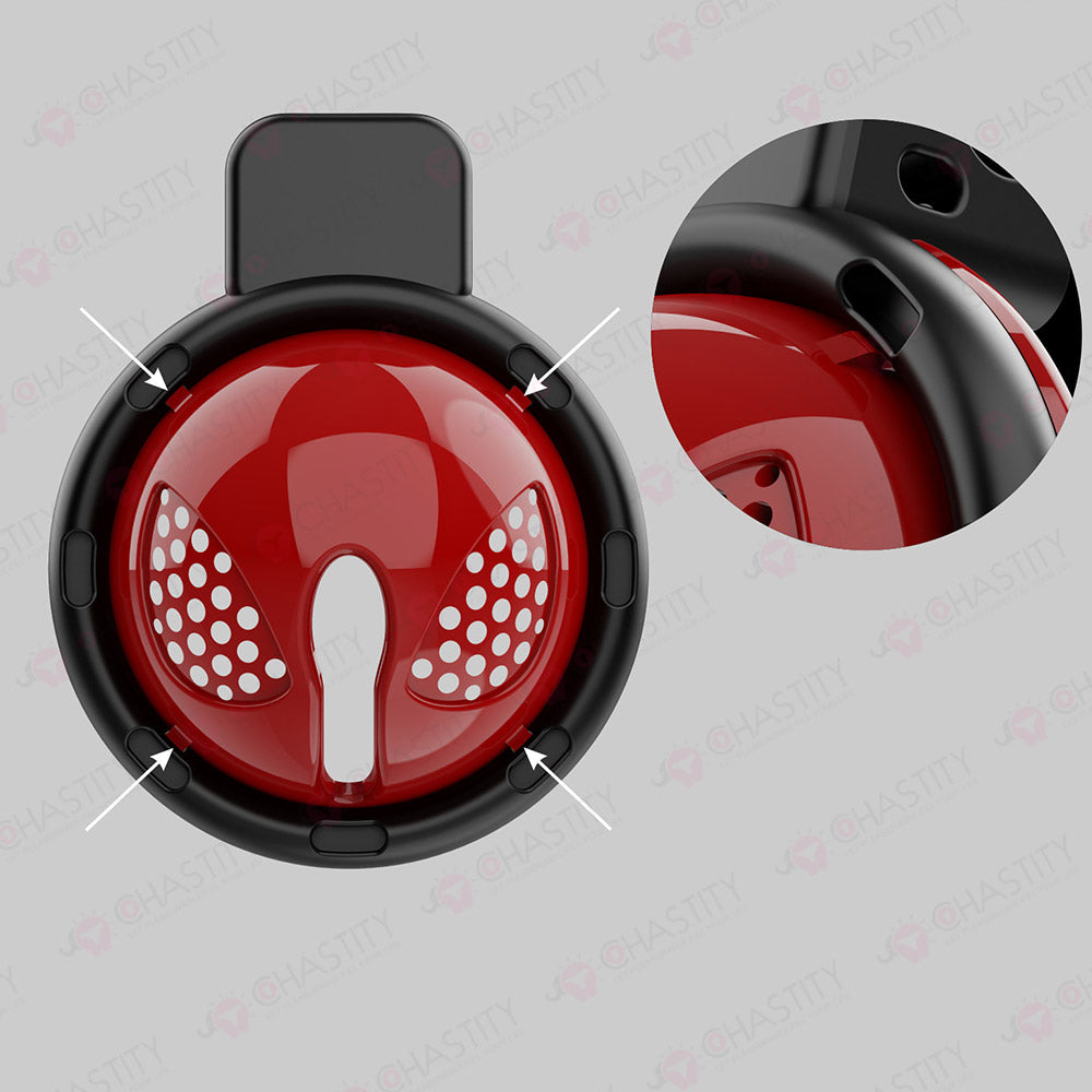 Detachable Multi-Functional Nano Chastity Cage