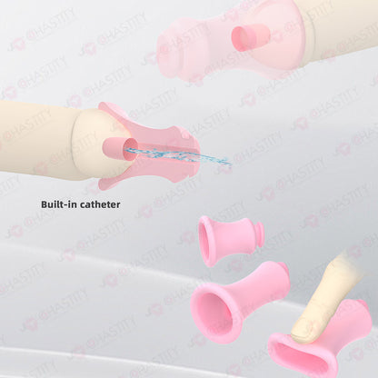 Detachable Silicone Inverted Component for Chastity Cage