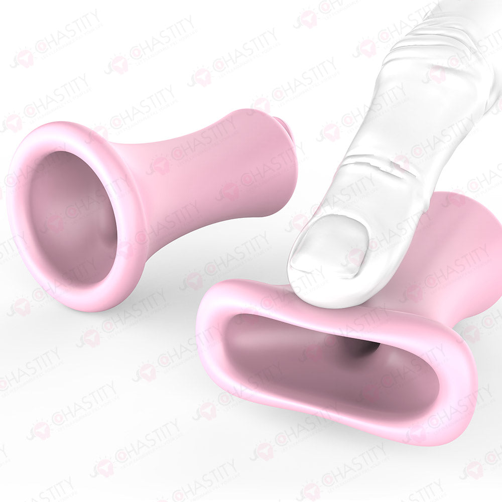 Detachable Silicone Inverted Component for Chastity Cage