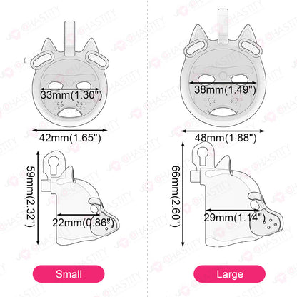 Dog Face Chastity Mask