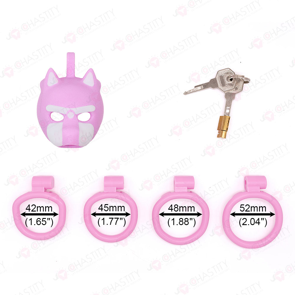 Dog Face Chastity Mask