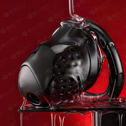 Double-Ring Locking Male Chastity Discipline