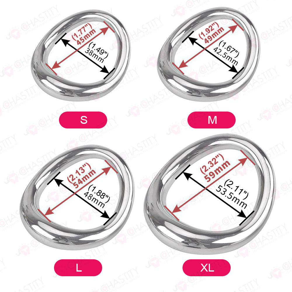 Ergonomic Curved Cock Ring