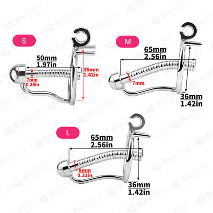 Escape Proof Chastity Cage (Urethral Insert)