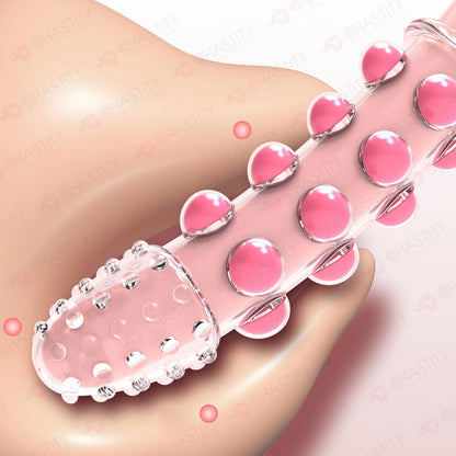 Extra Large Beaded Penis Sleeve