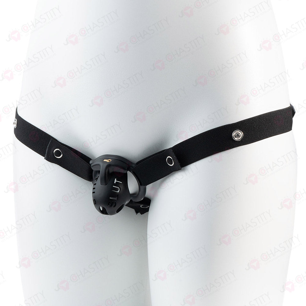Extreme Humiliation Chastity Cage Slut