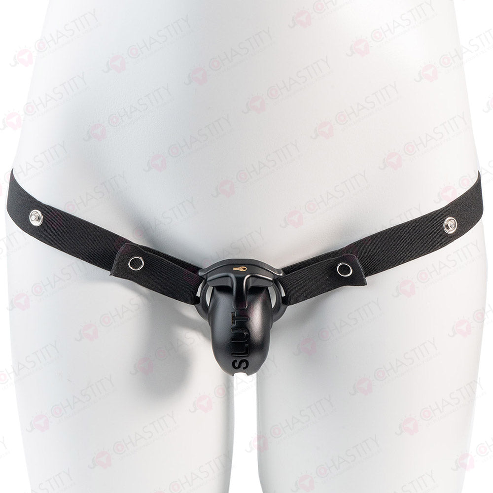 Extreme Humiliation Chastity Cage Slut