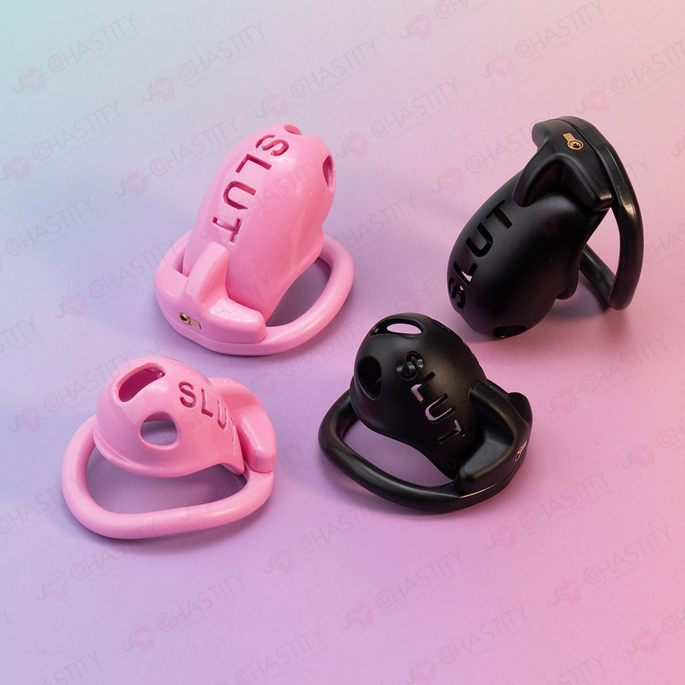 Extreme Humiliation Chastity Cage Slut