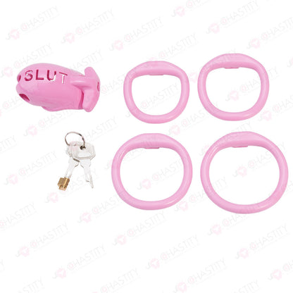 Extreme Humiliation Chastity Cage Slut