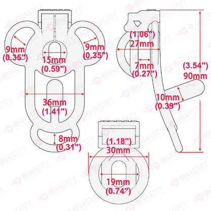 Female Chastity Cage
