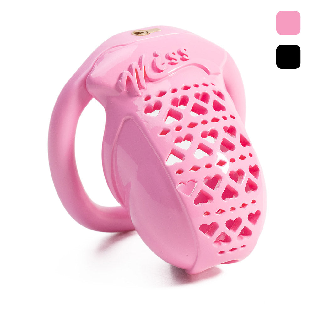 Femboy In Miss Abby Chastity Cage