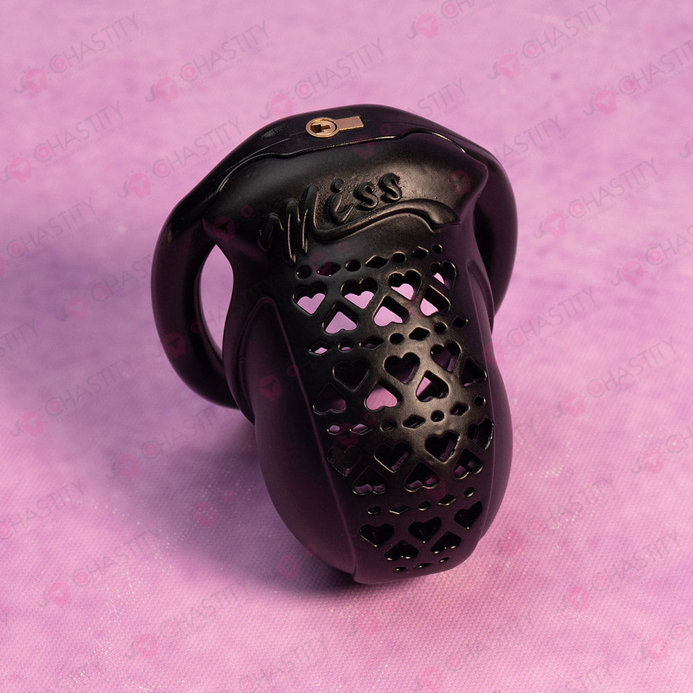 Femboy In Miss Abby Chastity Cage