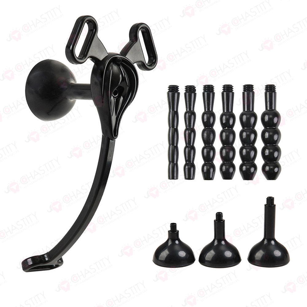 Feminization Chastity Device With Urethral Insert