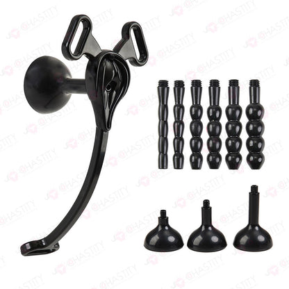 Feminization Chastity Device With Urethral Insert