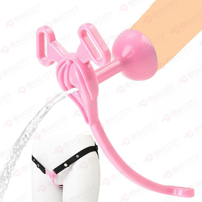 Feminization Chastity Device With Urethral Insert