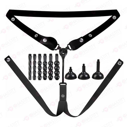 Feminization Chastity Device With Urethral Insert
