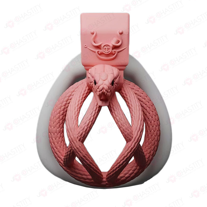 Fierce Snake Cock Bondage