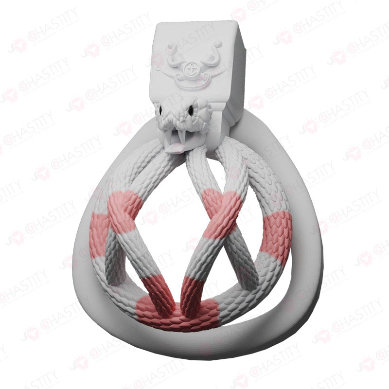 Fierce Snake Cock Bondage