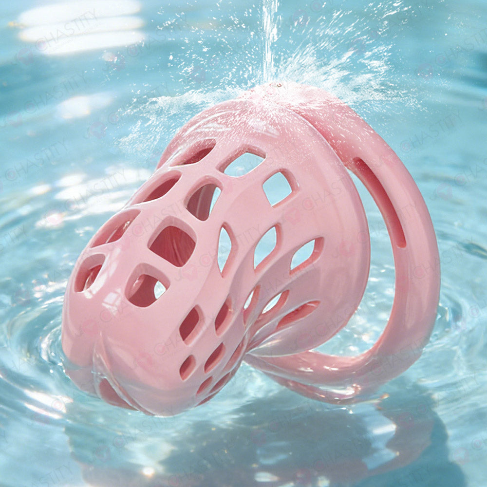 Fitting Chastity Cage - Hidden Lock Cylinder