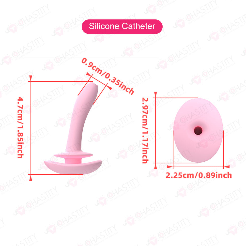 Fitting Chastity Cage - Hidden Lock Cylinder