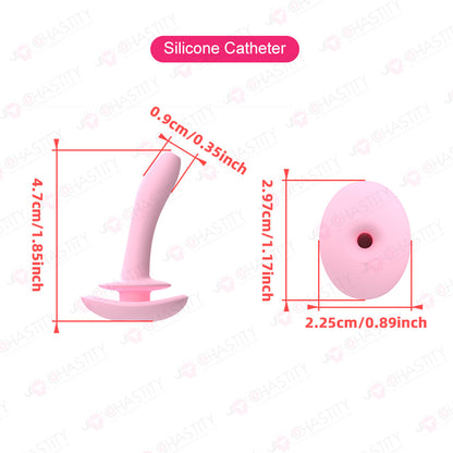 Fitting Chastity Cage - Hidden Lock Cylinder