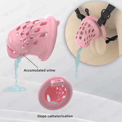 Fitting Chastity Cage - Hidden Lock Cylinder