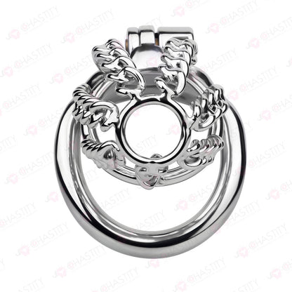Fixed Steel Link Chastity Cage