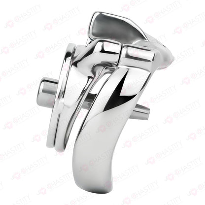 Flat Ancient Coin Nofap Chastity Cage