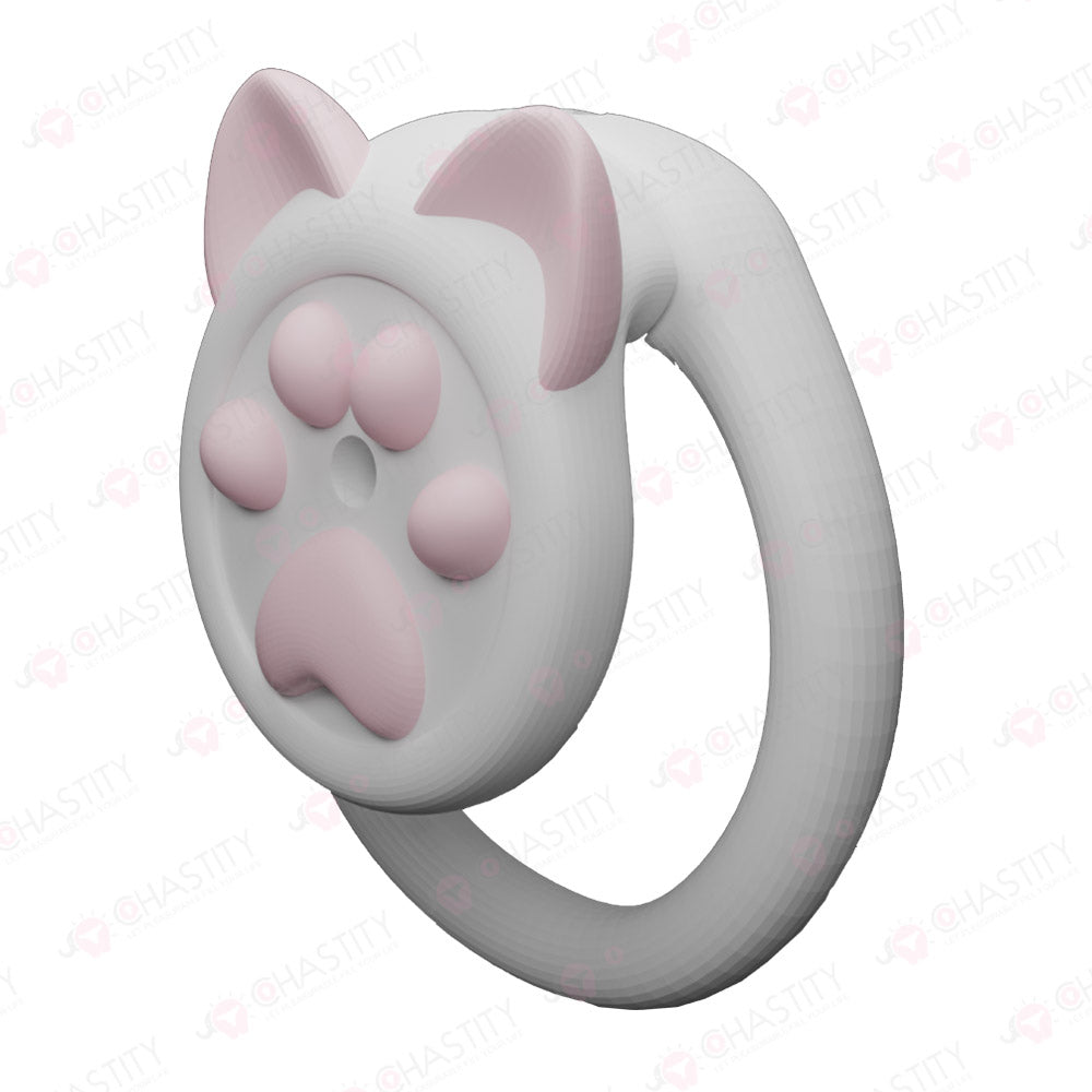 Flat Cat Paw Chastity Fetish