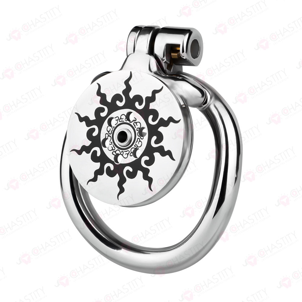 Flat Chastity Tattoo Cage