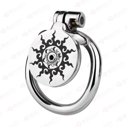 Flat Chastity Tattoo Cage