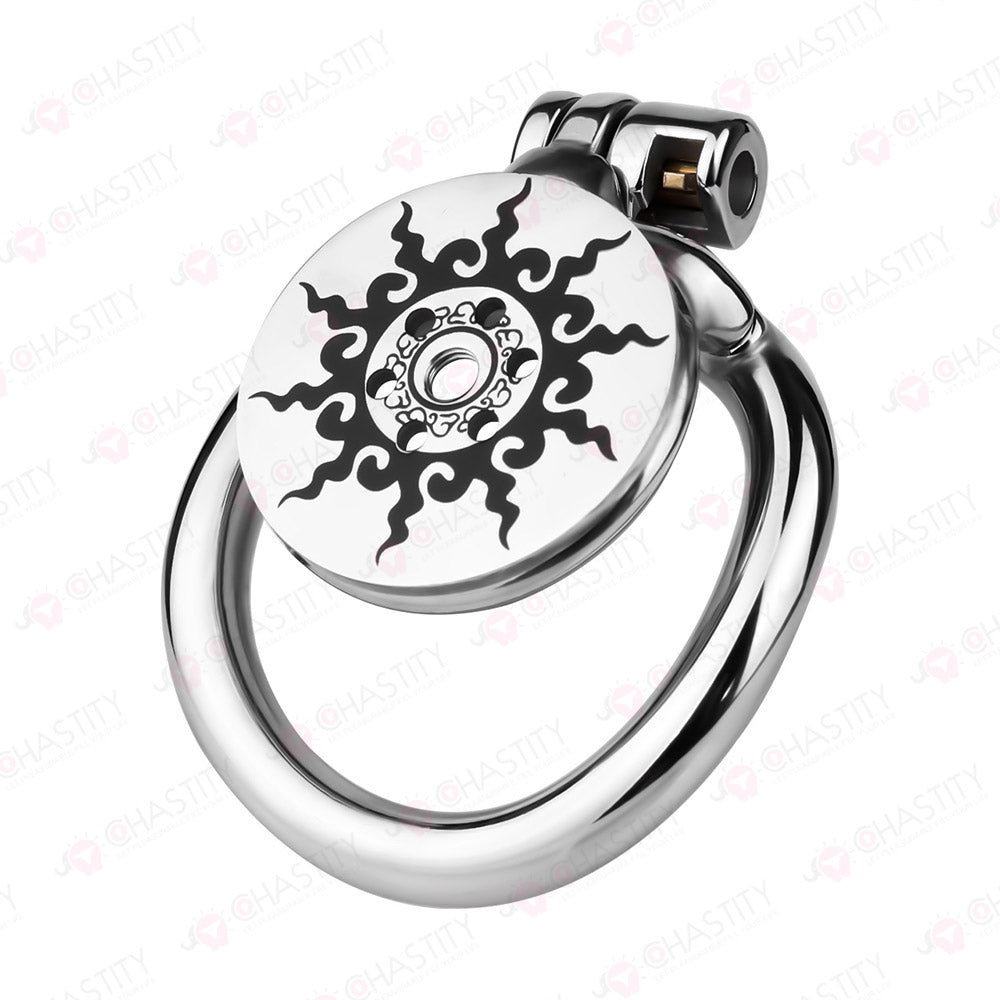 Flat Chastity Tattoo Cage