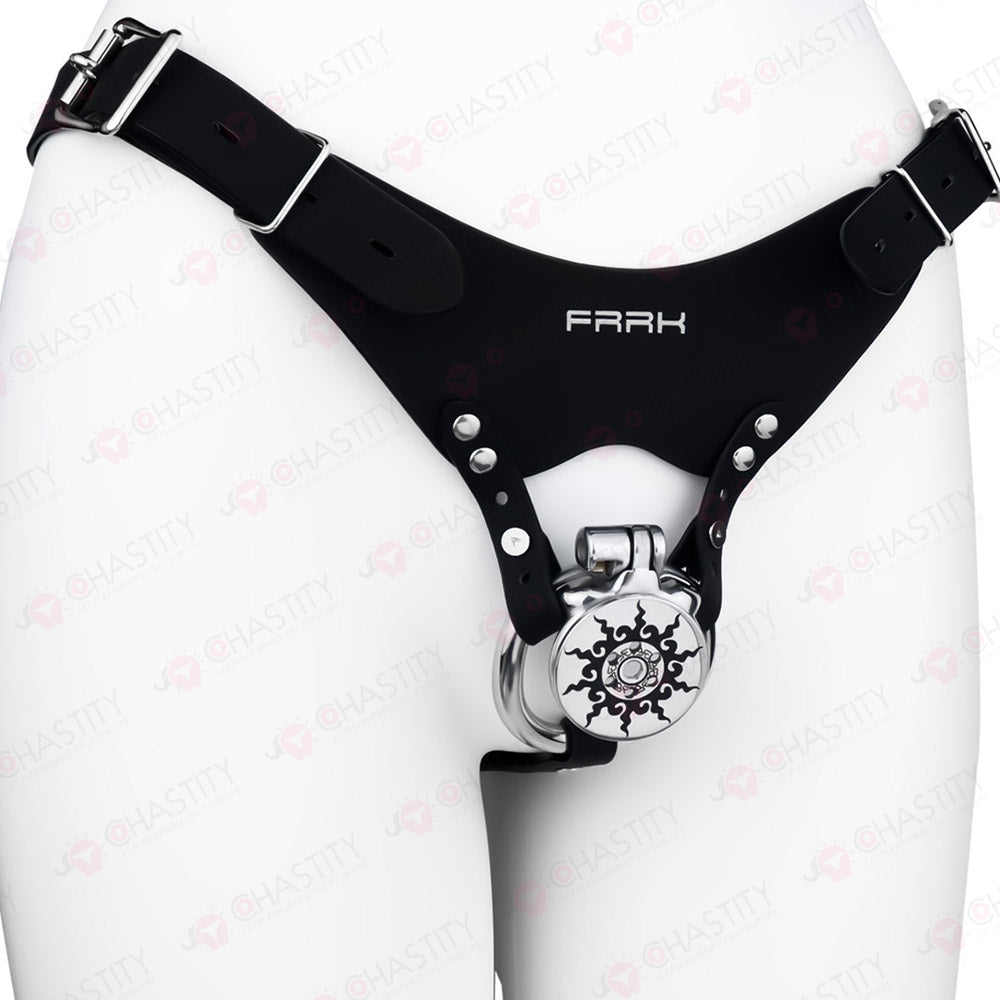 Flat Chastity Tattoo Cage