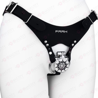 Flat Chastity Tattoo Cage