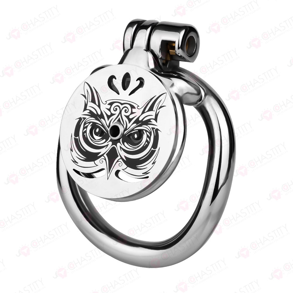 Flat Chastity Tattoo Cage