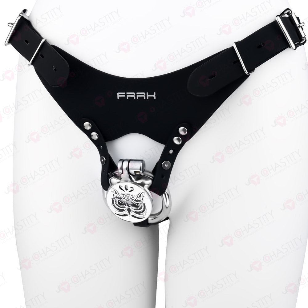 Flat Chastity Tattoo Cage