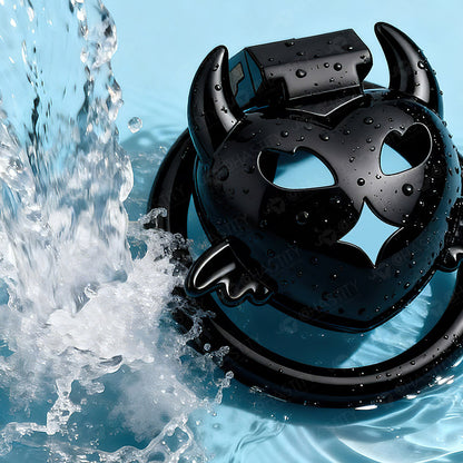 Flat Devil Black Cock Cage